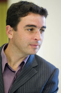 Laurent Abéguilé, dirigeant de l'entreprise CRSI