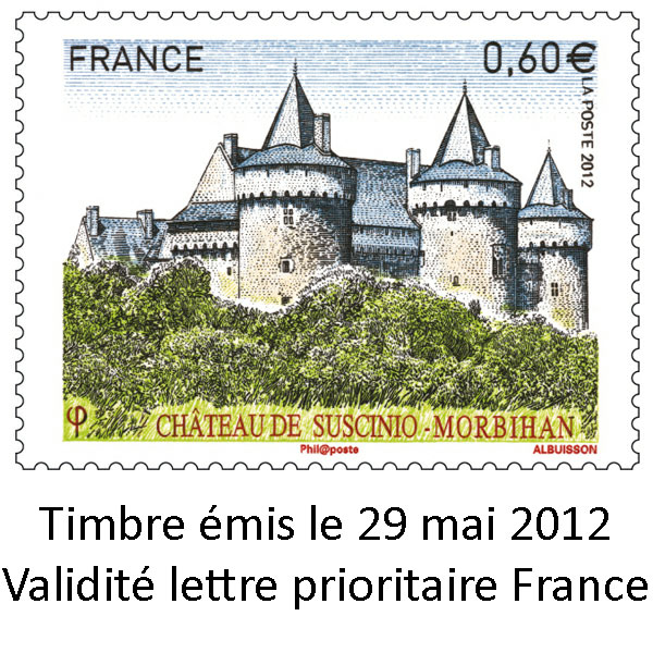 Timbre Château de Suscinio